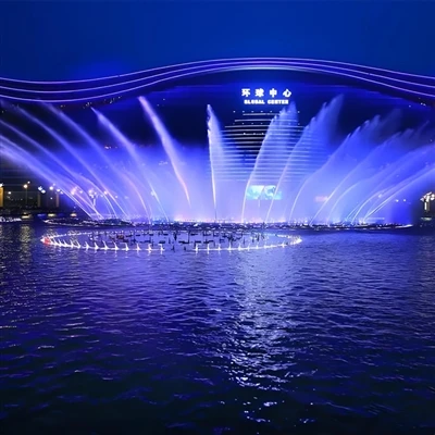 Square Music Fountain: Omuze gw’okugatta ebifo by’omu kibuga ne tekinologiya .